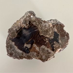 Anthropologie Natural Amethyst Geode Stone Decor